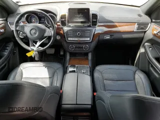 2017 Mercedes-Benz GLS 550 with VIN 4JGDF7DE8HA882714, listed as a Copart auction lot 54639624 with 49,890 mi miles and Salvage Title. Bid and sale history available at DreamBid. Image 8.
