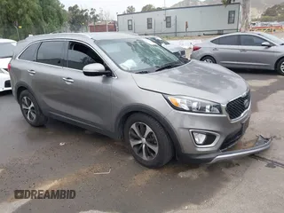 2018 Kia Sorento EX with VIN 5XYPH4A56JG385309, listed as a IAAI auction lot 42004729 with Not provided miles and . Bid and sale history available at DreamBid. Image 1.