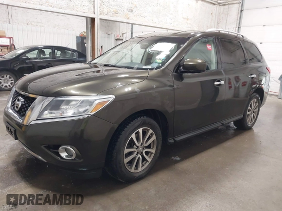 2015 Nissan Pathfinder SL with VIN 5N1AR2MM3FC650012, listed as a IAAI auction lot 42402958 with 118,329 mi miles and . Bid and sale history available at DreamBid. Image 17.