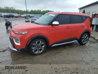 2021 Kia Soul S with VIN KNDJ23AU2M7142171, listed as a Copart auction lot 54244195 with 22,803 mi miles and Salvage Title. Bid and sale history available at DreamBid. Image 1.