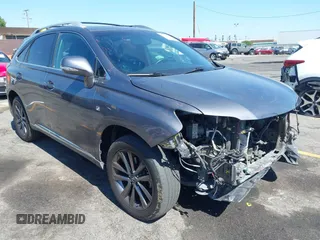 2014 Lexus RX 350 with VIN 2T2BK1BA2EC238438, listed as a IAAI auction lot 42648327 with 94,729 mi miles and . Bid and sale history available at DreamBid. Image 1.