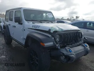 2024 Jeep Wrangler Sport S with VIN 1C4RJXN66RW186440, listed as a IAAI auction lot 41520411 with Not Provided miles and . Bid and sale history available at DreamBid. Image 1.