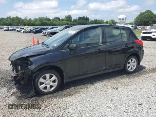 2009 Nissan Versa SL with VIN 3N1BC13E29L354750, listed as a Copart auction lot 60906615 with 76,846 mi miles and Salvage title. Bid and sale history available at DreamBid. Image 1.