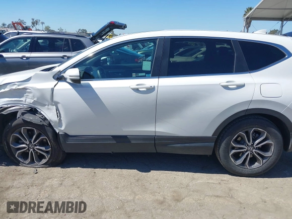 2020 Honda CR-V EX with VIN 2HKRW1H54LH422078, listed as a IAAI auction lot 41865889 with 34,513 mi miles and . Bid and sale history available at carsss.com. Image 14.