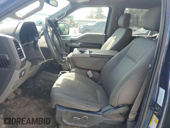 2015 Ford F-150 XL with VIN 1FTEW1CP2FFB18740, listed as a Copart auction lot 52281845 with 189,040 mi miles and Salvage Title. Bid and sale history available at carsss.com. Image 7.