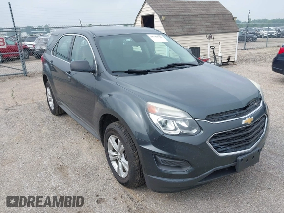 2017 Chevrolet Equinox LS z VIN 2GNALBEK5H1513091, wystawiony jako IAAI lot #42447922 z przebiegiem 240 192 mil mil oraz . Historia ofert i sprzedaży dostępna na DreamBid. Obrazek 1.