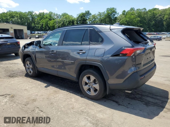 2023 Toyota RAV4 XLE with VIN 2T3P1RFV0PC331350, listed as a Copart auction lot 61234355 with 27,962 mi miles and Salvage title. Bid and sale history available at DreamBid. Image 2.