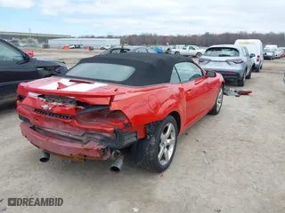 2012 Chevrolet Camaro 1LT with VIN 2G1FB3D3XC9199782, listed as a IAAI auction lot 42054938 with 186,043 mi miles. Bid and sale history available at carsss.com. Image 4.