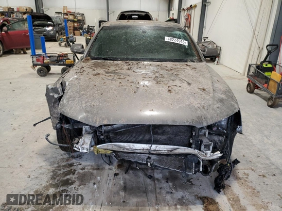 2014 Audi A4 Premium Plus with VIN WAUFFAFL5EN020462, listed as a Copart auction lot 48224945 with 154,693 mi miles and Salvage Title. Bid and sale history available at carsss.com. Image 5.