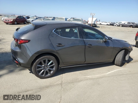2023 Mazda 3 S Preferred with VIN JM1BPALM4P1611291, listed as a Copart auction lot 53736455 with 45,658 mi miles and Salvage Title. Bid and sale history available at DreamBid. Image 3.