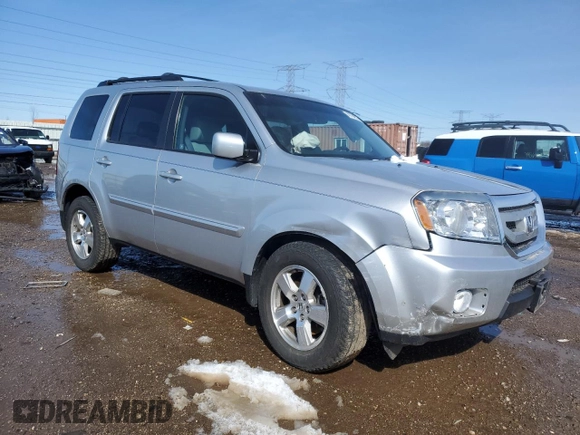 2011 Honda Pilot EX with VIN 5FNYF4H42BB098890, listed as a Copart auction lot 49704515 with 34,337 mi miles and Salvage Title. Bid and sale history available at DreamBid. Image 4.