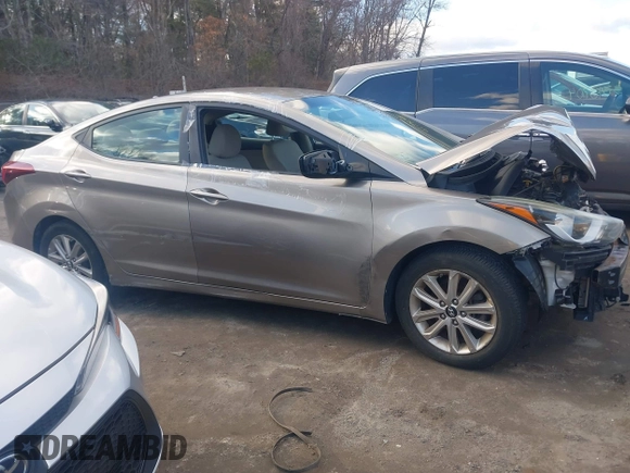 2014 Hyundai Elantra Limited z VIN 5NPDH4AE6EH487713, wystawiony jako IAAI lot #41745111 z przebiegiem 88 221 mil mil oraz . Historia ofert i sprzedaży dostępna na DreamBid. Obrazek 13.