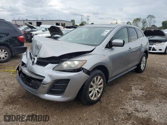 2011 Mazda CX-7 i Sport with VIN JM3ER2B55B0356597, listed as a Copart auction lot 69271684 with 171,538 mi miles and Salvage Title. Bid and sale history available at carsss.com. Image 1.