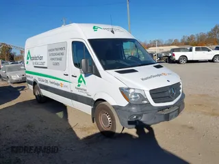 2015 Mercedes-Benz Sprinter Cargo with VIN WD3PE8DC9FP147320, listed as a IAAI auction lot 40687242 with 101,200 mi miles and . Bid and sale history available at carsss.com. Image 1.