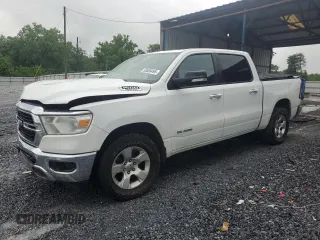 2019 Ram 1500 Big Horn с VIN 1C6SRFFT8KN718489, выставлен на аукционе Copart как лот 58506495 с пробегом 169 336 миль миль и Списание • Salvage title. История ставок и продаж доступна на DreamBid. Изображение 1.