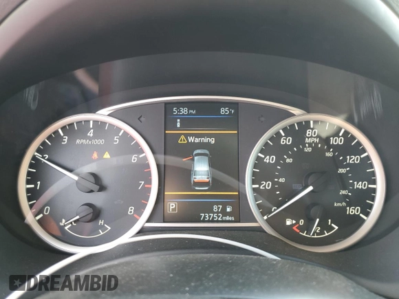 2019 Nissan Sentra S with VIN 3N1AB7AP6KY413877, listed as a Copart auction lot 51633085 with 73,752 mi miles and Salvage Title. Bid and sale history available at carsss.com. Image 9.