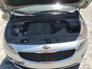 2017 Kia Sedona LX with VIN KNDMB5C1XH6248990, listed as a Copart auction lot 68071384 with 155,486 mi miles and Salvage Title. Bid and sale history available at carsss.com. Image 12.