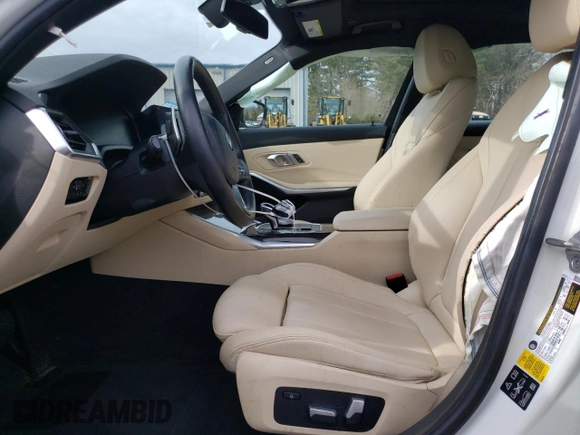 2019 BMW 3 Series 330i xDrive with VIN 3MW5R7J50K8B03200, listed as a Copart auction lot 46158365 with 67,827 mi miles and Salvage Title. Bid and sale history available at DreamBid. Image 7.