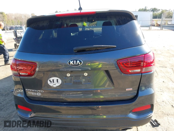 2020 Kia Sorento L with VIN 5XYPG4A31LG662078, listed as a IAAI auction lot 41537124 with 65,976 mi miles. Bid and sale history available at carsss.com. Image 16.