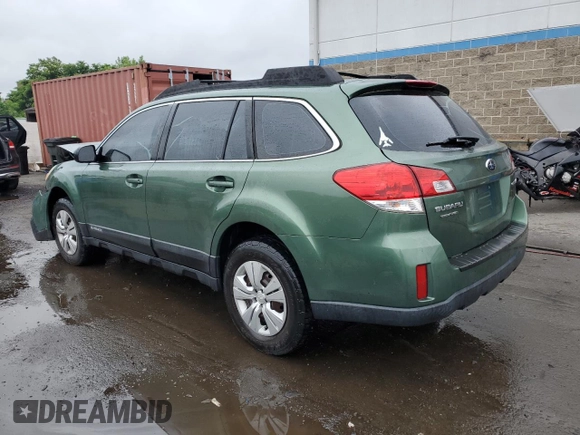 2013 Subaru Outback 2.5i with VIN 4S4BRCAC2D3230700, listed as a Copart auction lot 61360395 with 117,678 mi miles and Salvage title. Bid and sale history available at DreamBid. Image 2.