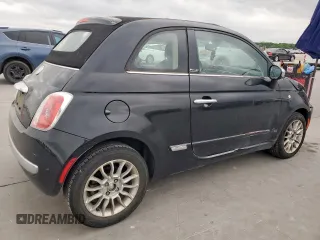 2012 FIAT 500 Lounge z VIN 3C3CFFER3CT370540, wystawiony jako Copart lot #53429575 z przebiegiem 104 027 mil mil oraz Szkody całkowita. Historia ofert i sprzedaży dostępna na DreamBid. Obrazek 3.