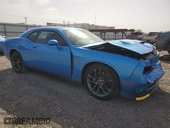 2023 Dodge Challenger R/T Scat Pack z VIN 2C3CDZFJ7PH662285, wystawiony jako Copart lot #47824725 z przebiegiem 288 mil mil oraz Szkoda całkowita • Salvage title. Historia ofert i sprzedaży dostępna na DreamBid. Obrazek 4.
