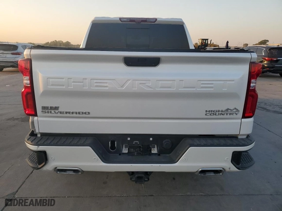 2022 Chevrolet Silverado 1500 LTD High Country with VIN 1GCUYHEL8NZ109028, listed as a Copart auction lot 74088714 with 42,684 mi miles and Clean Title. Bid and sale history available at carsss.com. Image 6.
