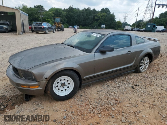 2005 Ford Mustang Deluxe with VIN 1ZVFT80N555169501, listed as a Copart auction lot 64214825 with Not provided miles and Clean title. Bid and sale history available at DreamBid. Image 1.