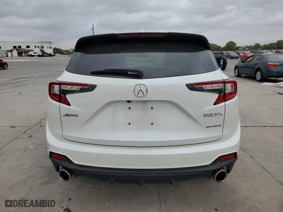 2020 Acura RDX w/A-Spec Pkg with VIN 5J8TC2H62LL033014, listed as a Copart auction lot 78463694 with 46,971 mi miles and Salvage Title. Bid and sale history available at carsss.com. Image 6.