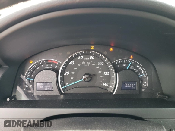 2014 Toyota Camry L with VIN 4T1BF1FK4EU360180, listed as a Copart auction lot 55258225 with 89,687 mi miles and Salvage Title. Bid and sale history available at DreamBid. Image 9.