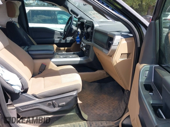 2021 Ford F-150 XL with VIN 1FTFW1E5XMKE21429, listed as a IAAI auction lot 40347406 with 125,000 mi miles. Bid and sale history available at carsss.com. Image 5.