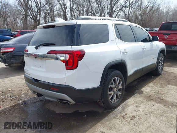 2020 GMC Acadia SLT with VIN 1GKKNMLS8LZ172019, listed as a IAAI auction lot 41820650 with 92,178 mi miles and . Bid and sale history available at DreamBid. Image 4.