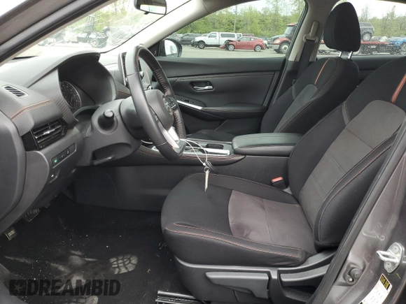 2022 Nissan Sentra SR with VIN 3N1AB8DV7NY270362, listed as a Copart auction lot 49900394 with 19,674 mi miles and Salvage Title. Bid and sale history available at carsss.com. Image 7.