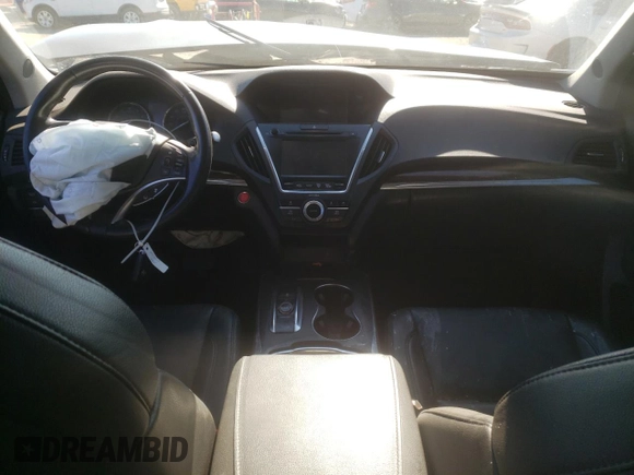 2017 Acura MDX with VIN 5FRYD4H32HB019318, listed as a Copart auction lot 44081373 with 0 mi miles. Bid and sale history available at carsss.com. Image 8.