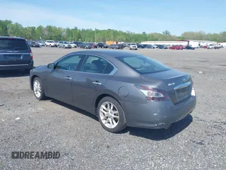 2014 Nissan Maxima S with VIN 1N4AA5AP9EC458206, listed as a IAAI auction lot 42164044 with 109,194 mi miles and . Bid and sale history available at DreamBid. Image 3.