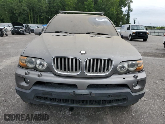 2006 BMW X5 4.4i with VIN 5UXFB53586LV24236, listed as a Copart auction lot 61552494 with 176,776 mi miles and Non Repairable. Bid and sale history available at carsss.com. Image 5.