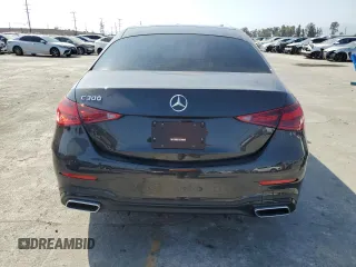 2023 Mercedes-Benz C 300 with VIN W1KAF4GB2PR106270, listed as a Copart auction lot 59403885 with 17,554 mi miles and Salvage title. Bid and sale history available at DreamBid. Image 6.