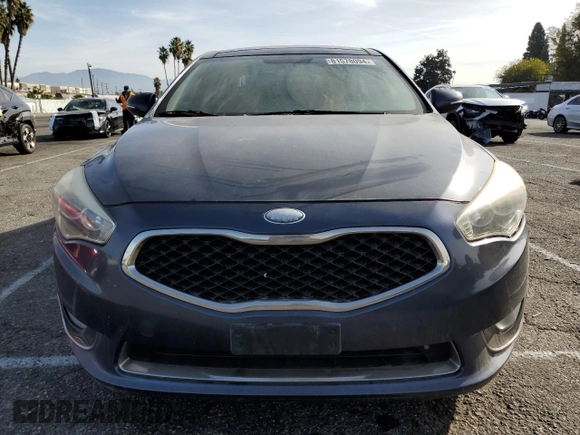 2014 Kia Cadenza Premium with VIN KNALN4D76E5124195, listed as a Copart auction lot 81578094 with 138,936 mi miles and Clean Title. Bid and sale history available at carsss.com. Image 5.
