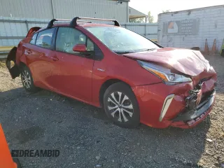 2019 Toyota Prius LE with VIN JTDL9RFU6K3003892, listed as a Copart auction lot 55419575 with 79,144 mi miles and Salvage Title. Bid and sale history available at DreamBid. Image 4.