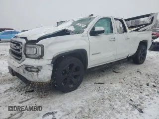 2019 GMC Sierra 1500 Limited SLE with VIN 2GTV2MEC1K1184351, listed as a Copart auction lot 41476205 with 0 mi miles and Clean Title. Bid and sale history available at carsss.com. Image 1.