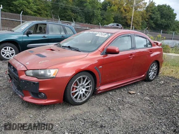 2008 Mitsubishi Lancer Evolution GSR with VIN JA3AW86V78U044861, listed as a Copart auction lot 71229264 with 147,410 mi miles and Clean Title. Bid and sale history available at carsss.com. Image 1.