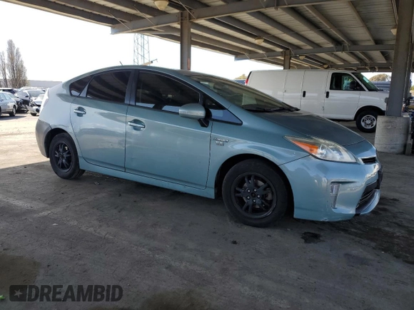 2012 Toyota Prius One with VIN JTDKN3DUXC1595723, listed as a Copart auction lot 51995805 with 230,361 mi miles and Clean Title. Bid and sale history available at DreamBid. Image 4.