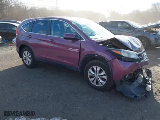 2013 Honda CR-V EX with VIN 5J6RM4H57DL032977, listed as a IAAI auction lot 41589238 with NaN miles. Bid and sale history available at carsss.com. Image 1.