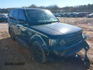 2013 Land Rover Range Rover Sport HSE LUX with VIN SALSK2D41DA811861, listed as a IAAI auction lot 41639871 with 116,838 mi miles. Bid and sale history available at carsss.com. Image 1.