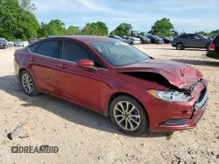 2017 Ford Fusion SE with VIN 3FA6P0HD6HR391766, listed as a Copart auction lot 53801585 with 65,023 mi miles and Salvage Title. Bid and sale history available at DreamBid. Image 4.