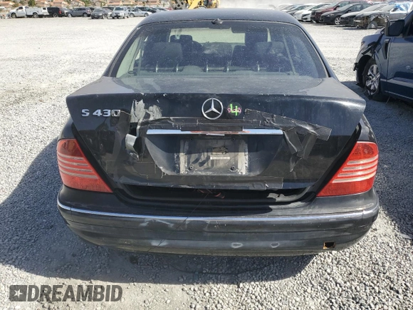 2006 Mercedes-Benz S-Class 4.3L with VIN WDBNG70J86A474606, listed as a Copart auction lot 76745924 with 177,758 mi miles and Clean Title. Bid and sale history available at carsss.com. Image 6.