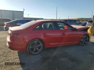 2018 Audi S4 Premium Plus with VIN WAUB4AF45JA164320, listed as a Copart auction lot 74092004 with 40,680 mi miles and Salvage Title. Bid and sale history available at carsss.com. Image 3.