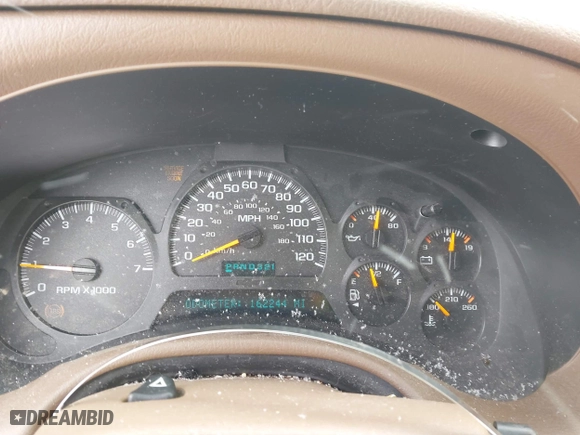 2002 Chevrolet TrailBlazer LS with VIN 1GNDT13S722412684, listed as a IAAI auction lot 41621413 with 162,244 mi miles. Bid and sale history available at carsss.com. Image 7.