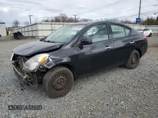 2014 Nissan Versa SV with VIN 3N1CN7AP6EL832846, listed as a Copart auction lot 50629065 with 52,260 mi miles and Salvage Title. Bid and sale history available at DreamBid. Image 1.