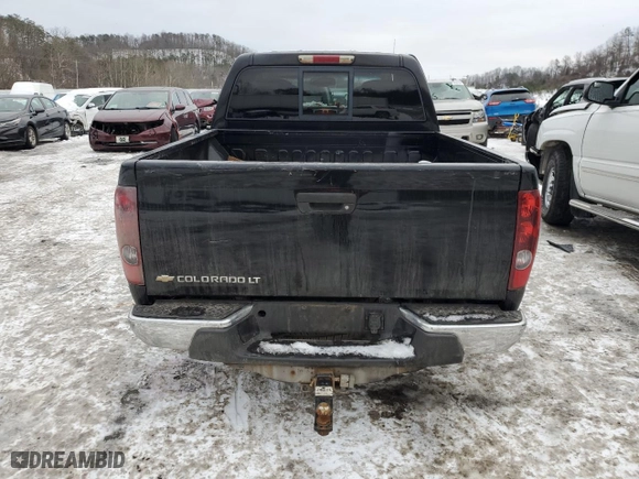 2008 Chevrolet Colorado LT w/1LT with VIN 1GCDT13E488168923, listed as a Copart auction lot 42156025 with 150,931 mi miles and Salvage Title. Bid and sale history available at carsss.com. Image 6.